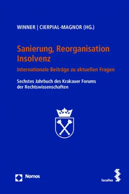 Abbildung von Winner / Cierpial-Magnor | Sanierung, Reorganisation, Insolvenz | 1. Auflage | 2018 | beck-shop.de