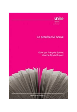Abbildung von Bohnet / Dupont | Le procès civil social | 1. Auflage | 2018 | beck-shop.de