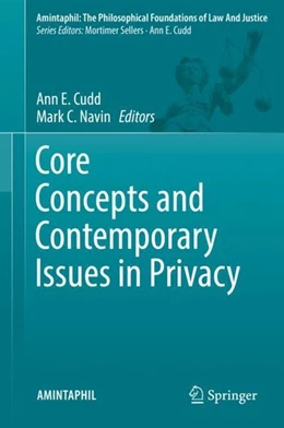Abbildung von Cudd / Navin | Core Concepts and Contemporary Issues in Privacy | 1. Auflage | 2018 | beck-shop.de