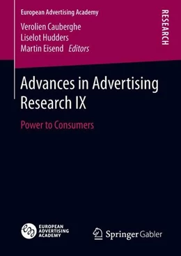 Abbildung von Cauberghe / Hudders | Advances in Advertising Research IX | 1. Auflage | 2018 | beck-shop.de