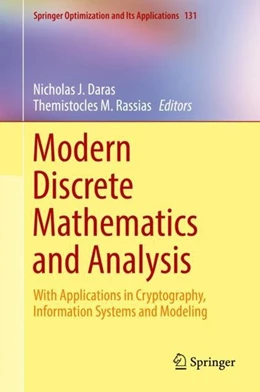 Abbildung von Daras / Rassias | Modern Discrete Mathematics and Analysis | 1. Auflage | 2018 | beck-shop.de
