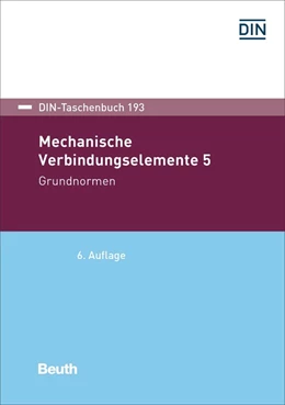 Abbildung von Mechanische Verbindungselemente 5 | 6. Auflage | 2018 | beck-shop.de