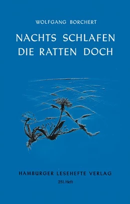 Abbildung von Borchert | Nachts schlafen die Ratten doch | 1. Auflage | 2018 | beck-shop.de