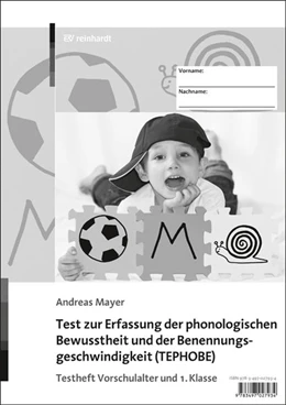 Abbildung von Mayer | Test zur Erfassung der phonologischen Bewusstheit und der Benennungsgeschwindigkeit (TEPHOBE) | 4. Auflage | 2018 | beck-shop.de