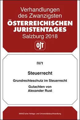 Abbildung von Rust | Steuerrecht Grundrechteschutz im Steuerrecht | 1. Auflage | 2018 | beck-shop.de