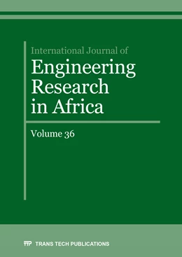 Abbildung von International Journal of Engineering Research in Africa Vol. 36 | 1. Auflage | 2018 | Volume 36 | beck-shop.de