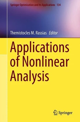 Abbildung von Rassias | Applications of Nonlinear Analysis | 1. Auflage | 2018 | beck-shop.de