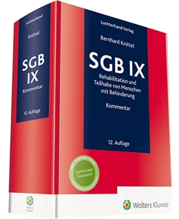 Abbildung von Knittel (Hrsg.) | SGB IX - Kommentar | 12. Auflage | 2023 | beck-shop.de