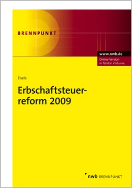 Abbildung von Eisele | Erbschaftsteuerreform 2009 | 1. Auflage | 2009 | beck-shop.de