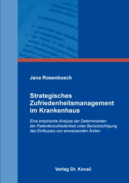 Abbildung von Rosenbusch | Strategisches Zufriedenheitsmanagement im Krankenhaus | 1. Auflage | 2018 | 15 | beck-shop.de