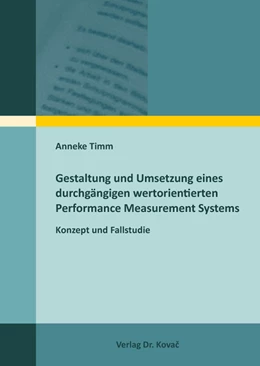 Abbildung von Timm | Gestaltung und Umsetzung eines durchgängigen wertorientierten Performance Measurement Systems | 1. Auflage | 2018 | 157 | beck-shop.de
