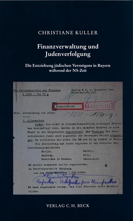 Abbildung von Kuller, Christiane | Finanzverwaltung und Judenverfolgung | 1. Auflage | 2008 | Band 160 | beck-shop.de