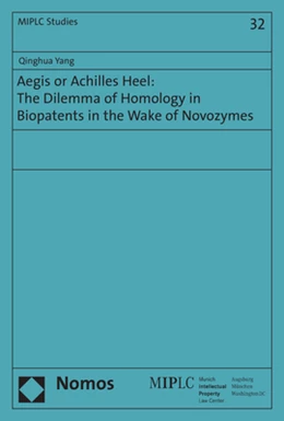 Abbildung von Yang | Aegis or Achilles Heel: The Dilemma of Homology in Biopatents in the Wake of Novozymes | 1. Auflage | 2018 | beck-shop.de