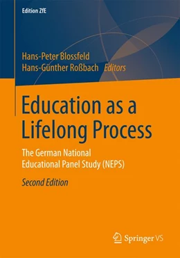 Abbildung von Blossfeld / Roßbach | Education as a Lifelong Process | 2. Auflage | 2019 | 3 | beck-shop.de