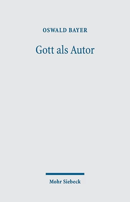 Abbildung von Bayer | Gott als Autor | 1. Auflage | 2019 | beck-shop.de