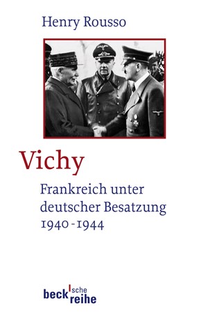Cover: Henry Rousso, Vichy