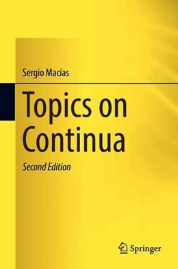 Abbildung von Macías | Topics on Continua | 2. Auflage | 2018 | beck-shop.de