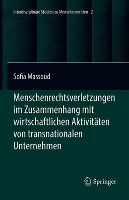 Abbildung von Massoud | Menschenrechtsverletzungen im Zusammenhang mit wirtschaftlichen Aktivitäten von transnationalen Unternehmen | 1. Auflage | 2018 | beck-shop.de
