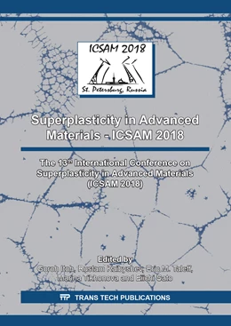 Abbildung von Itoh / Kaibyshev | Superplasticity in Advanced Materials - ICSAM 2018 | 1. Auflage | 2018 | beck-shop.de