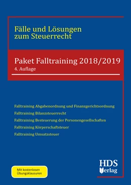 Abbildung von Fränznick / Wall | Paket Falltraining 2018/2019 | 4. Auflage | 2018 | Band | beck-shop.de