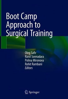 Abbildung von Safir / Sonnadara | Boot Camp Approach to Surgical Training | 1. Auflage | 2018 | beck-shop.de
