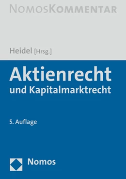 Abbildung von Heidel (Hrsg.) | Aktienrecht und Kapitalmarktrecht | 5. Auflage | 2019 | beck-shop.de