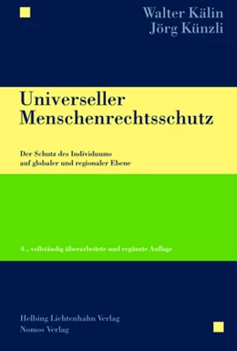 Abbildung von Kälin / Künzli | Universeller Menschenrechtsschutz | 4. Auflage | 2019 | beck-shop.de