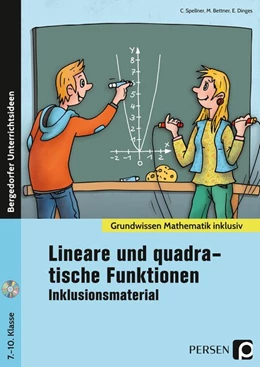 Abbildung von Spellner / Bettner | Lineare und quadratische Funktionen - Inklusionsmaterial | 1. Auflage | 2018 | beck-shop.de