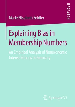 Abbildung von Zeidler | Explaining Bias in Membership Numbers | 1. Auflage | 2018 | beck-shop.de