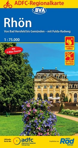Abbildung von ADFC-Regionalkarte Rhön 1 : 75 000 | 7. Auflage | 2018 | beck-shop.de