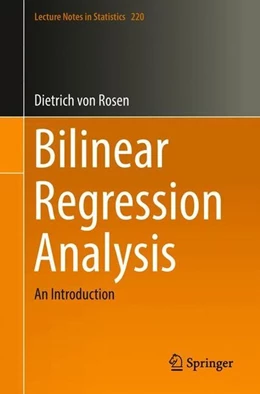 Abbildung von Rosen | Bilinear Regression Analysis | 1. Auflage | 2018 | beck-shop.de