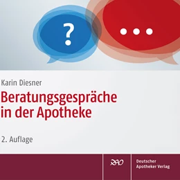 Abbildung von Diesner | Beratungsgespräche in der Apotheke | 2. Auflage | 2018 | beck-shop.de