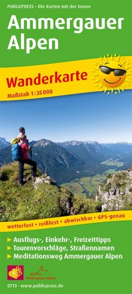 Abbildung von Ammergauer Alpen 1:35 000 | 4. Auflage | 2020 | beck-shop.de