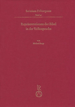 Abbildung von Rupp | Repräsentationen der Bibel in der Volkssprache | 1. Auflage | 2018 | 40 | beck-shop.de