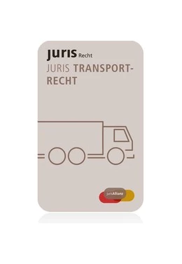 Abbildung von juris Transportrecht | 1. Auflage | | beck-shop.de