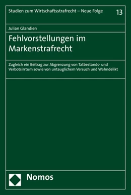 Abbildung von Glandien | Fehlvorstellungen im Markenstrafrecht | 1. Auflage | 2018 | beck-shop.de