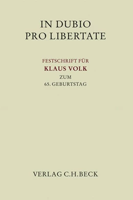 Abbildung von In dubio pro libertate | 1. Auflage | 2009 | beck-shop.de