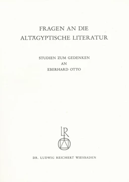 Abbildung von Assmann / Feucht | Fragen an die altägyptische Literatur | 1. Auflage | 1990 | beck-shop.de