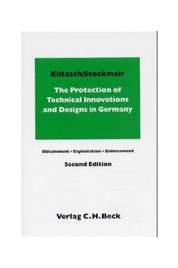 Abbildung von Klitzsch / Stockmair | The Protection of Technical Innovations and Designs in Germany | 2. Auflage | 2001 | beck-shop.de