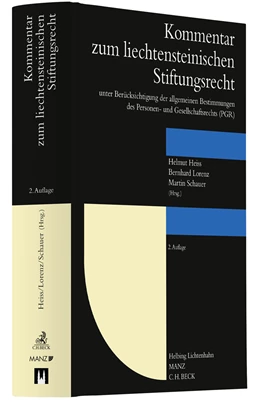 Abbildung von Heiss / Lorenz | Kommentar zum Liechtensteinischen Stiftungsrecht | 2. Auflage | 2022 | beck-shop.de