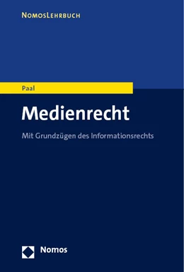 Abbildung von Paal | Medienrecht | 1. Auflage | 2024 | beck-shop.de