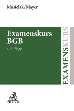 Abbildung von Musielak / Mayer | Examenskurs BGB | 4. Auflage | 2019 | beck-shop.de