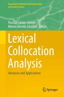 Abbildung von Cantos-Gómez / Almela-Sánchez | Lexical Collocation Analysis | 1. Auflage | 2018 | beck-shop.de