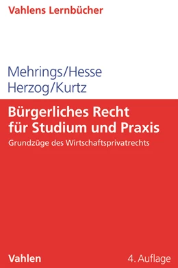 Abbildung von Mehrings / Hesse | Bürgerliches Recht für Studium und Praxis | 4. Auflage | 2019 | beck-shop.de