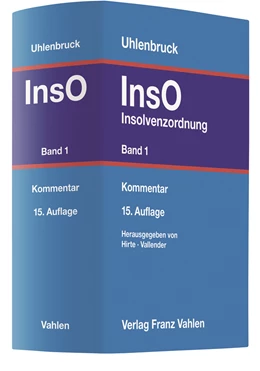 Abbildung von Uhlenbruck | Insolvenzordnung: InsO: Band 1 | 15. Auflage | 2019 | beck-shop.de