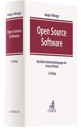 Abbildung von Jaeger / Metzger | Open Source Software | 5. Auflage | 2020 | beck-shop.de