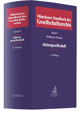 Abbildung von Münchener Handbuch des Gesellschaftsrechts, Band 4: Aktiengesellschaft | 5. Auflage | 2020 | beck-shop.de