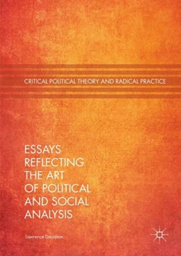 Abbildung von Davidson | Essays Reflecting the Art of Political and Social Analysis | 1. Auflage | 2018 | beck-shop.de