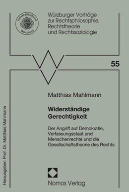 Abbildung von Mahlmann | Widerständige Gerechtigkeit | 1. Auflage | 2018 | 55 | beck-shop.de