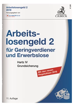 Abbildung von Arbeitslosengeld 2 für Geringverdiener und Erwerbslose | 11. Auflage | 2018 | beck-shop.de
